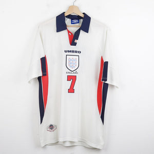 Maglia Home Inghilterra Umbro Beckham 7 1998 by UMBRO - Home (2)