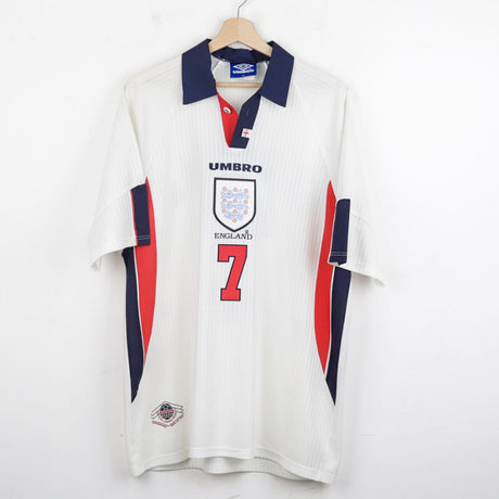 Maglia Home Inghilterra Umbro Beckham 7 1998 by UMBRO - Home (2)