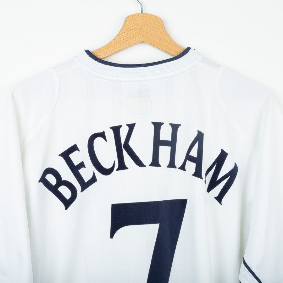 Maglia home Inghilterra Umbro Beckham 7 2001/2002 by UMBRO - Home (4)
