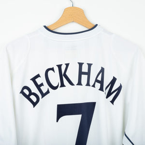 Maglia home Inghilterra Umbro Beckham 7 2001/2002 by UMBRO - Home (4)