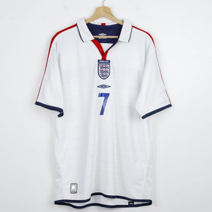 Maglia home Inghilterra Umbro Beckham 7 2004 by UMBRO - Home (2)