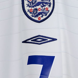 Maglia home Inghilterra Umbro Beckham 7 2004 by UMBRO - Home (4)