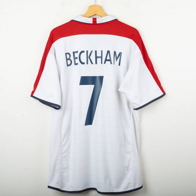 Maglia Home Inghilterra Umbro Beckham 7 2004 by UMBRO - Home