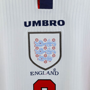 Maglia Home Inghilterra Umbro Gascoigne 8 1998 by UMBRO - Home (10)