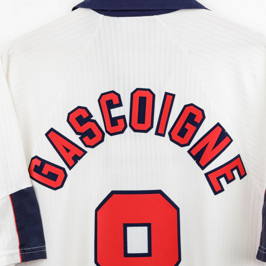 Maglia Home Inghilterra Umbro Gascoigne 8 1998 by UMBRO - Home (4)