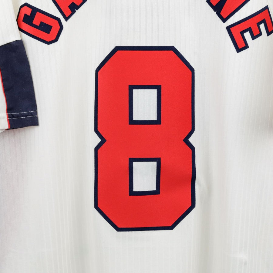 Maglia Home Inghilterra Umbro Gascoigne 8 1998 by UMBRO - Home (5)