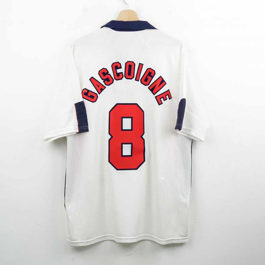 Maglia Home Inghilterra Umbro Gascoigne 8 1998 by UMBRO - Home