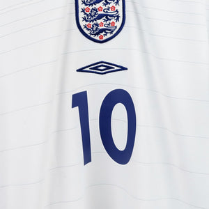 Maglia Home Inghilterra Umbro Owen 10 2004 by UMBRO - Home (11)