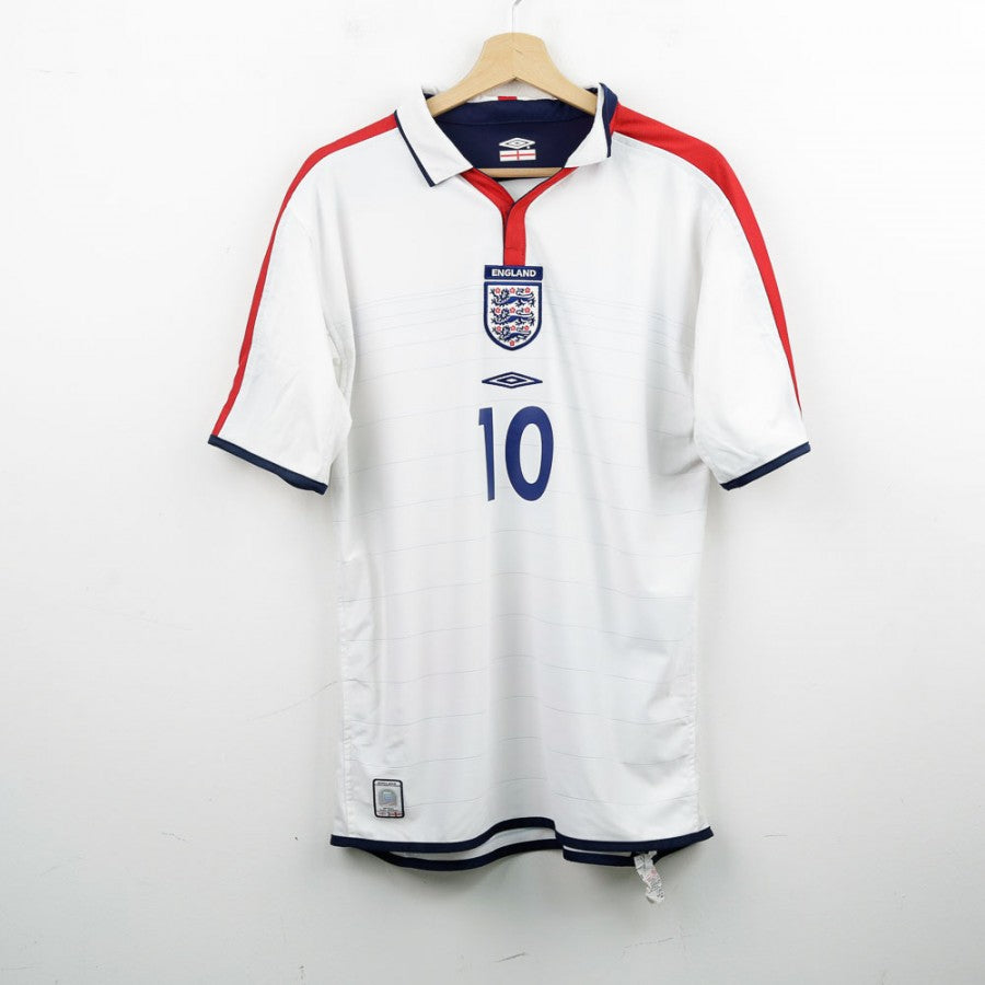 Maglia Home Inghilterra Umbro Owen 10 2004 by UMBRO - Home (2)