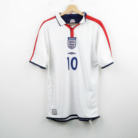 Maglia Home Inghilterra Umbro Owen 10 2004 by UMBRO - Home (2)
