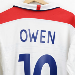 Maglia Home Inghilterra Umbro Owen 10 2004 by UMBRO - Home (4)