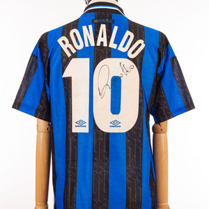 maglia home inter ronaldo 10 autografata 1997/1998 by UMBRO - Home (10)