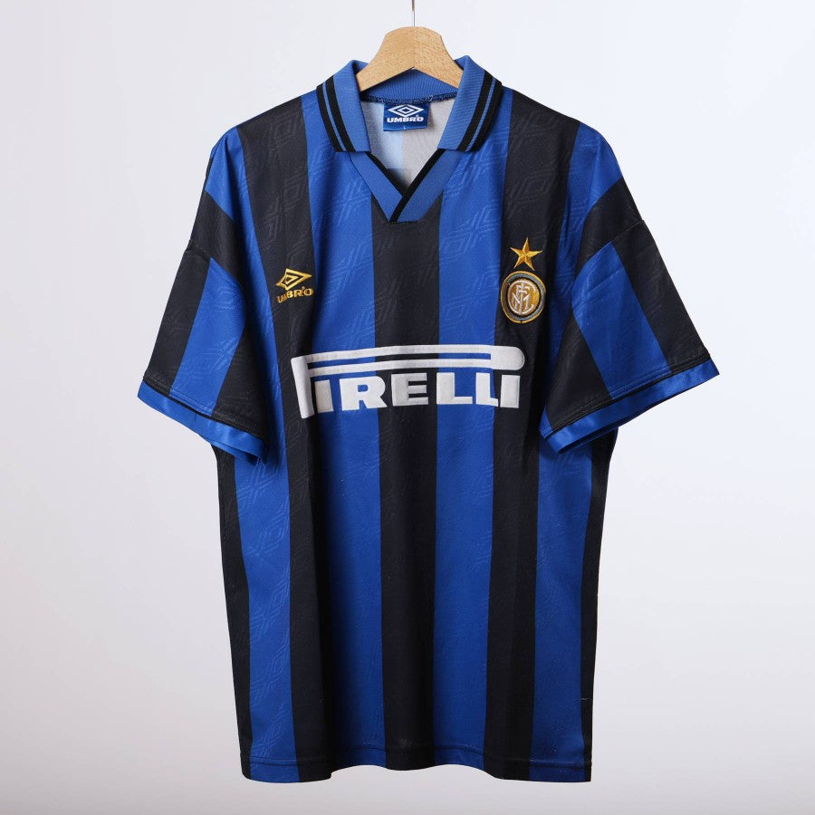 maglia home inter umbro 1995/1996 r.carlos 6 by UMBRO - Home (2)