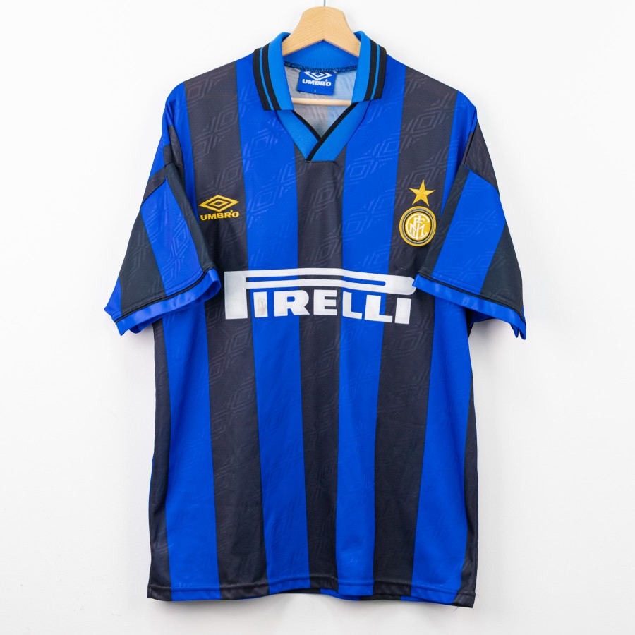 Maglia home inter umbro bergomi 2 1995/1996