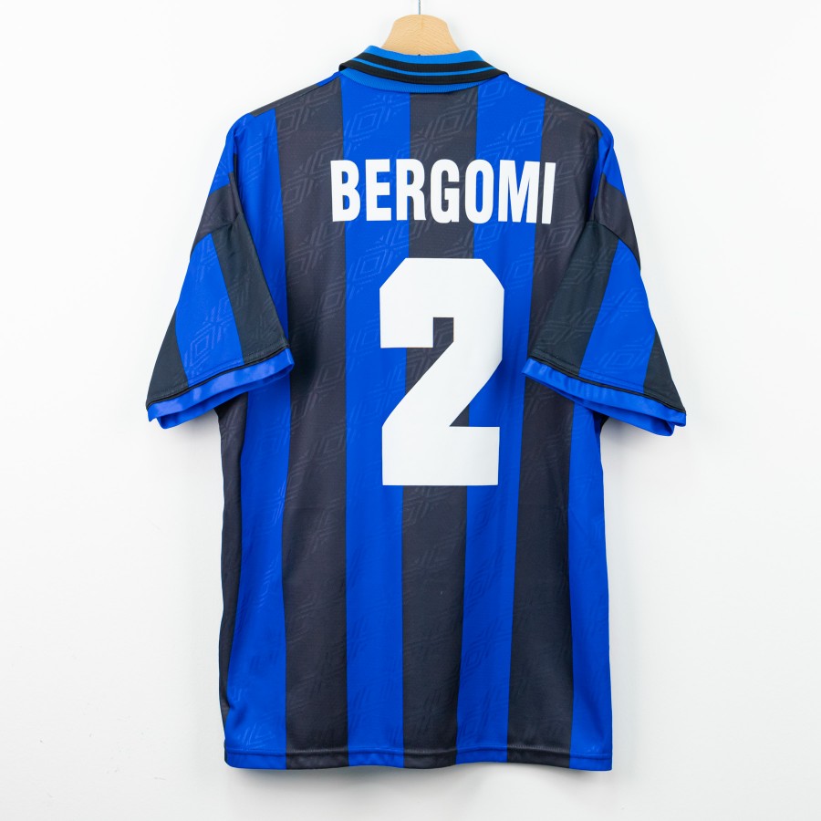インテル・ミラノ Umbro シャツ Bergomi 2 Maglia home inter umbro bergomi 2 1995/1996