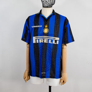 MAGLIA HOME INTER UMBRO DJORKAEFF N6 1997/1998 by UMBRO - Home (2)