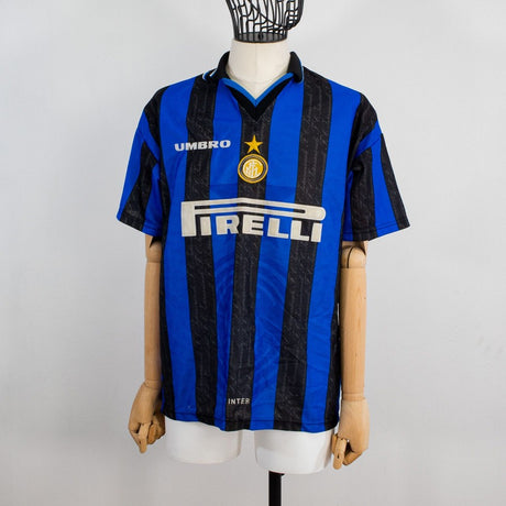 MAGLIA HOME INTER UMBRO DJORKAEFF N6 1997/1998 by UMBRO - Home (2)