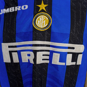 MAGLIA HOME INTER UMBRO DJORKAEFF N6 1997/1998 by UMBRO - Home (6)