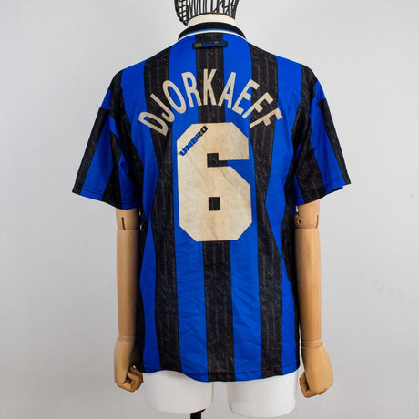MAGLIA HOME INTER UMBRO DJORKAEFF N6 1997/1998 by UMBRO - Home