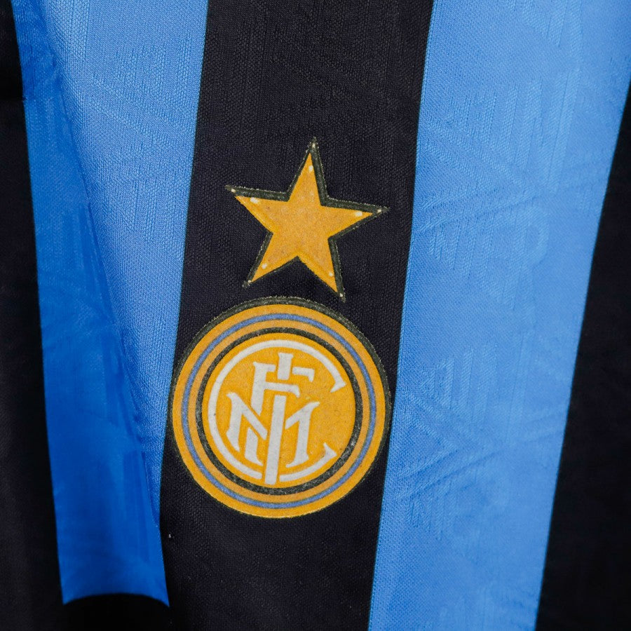 MAGLIA HOME INTER UMBRO FITGAR 1991/1992 by UMBRO - Home (10)