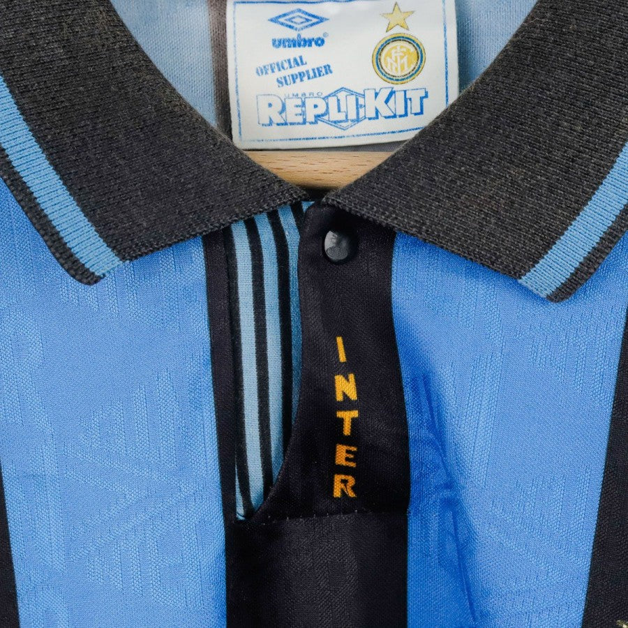 MAGLIA HOME INTER UMBRO FITGAR 1991/1992 by UMBRO - Home (12)