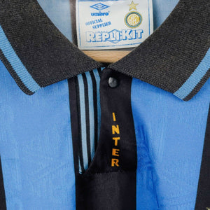 MAGLIA HOME INTER UMBRO FITGAR 1991/1992 by UMBRO - Home (12)
