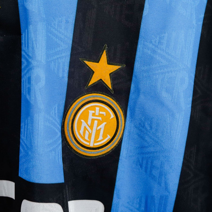 MAGLIA HOME INTER UMBRO FITGAR 1991/1992 by UMBRO - Home (14)