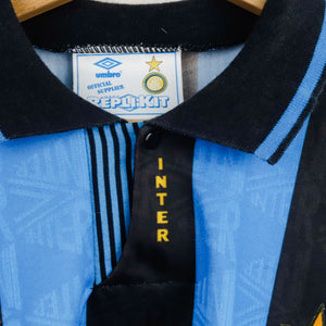 MAGLIA HOME INTER UMBRO FITGAR 1991/1992 by UMBRO - Home (16)