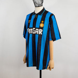 MAGLIA HOME INTER UMBRO FITGAR 1991/1992 by UMBRO - Le 7 sorelle (2)