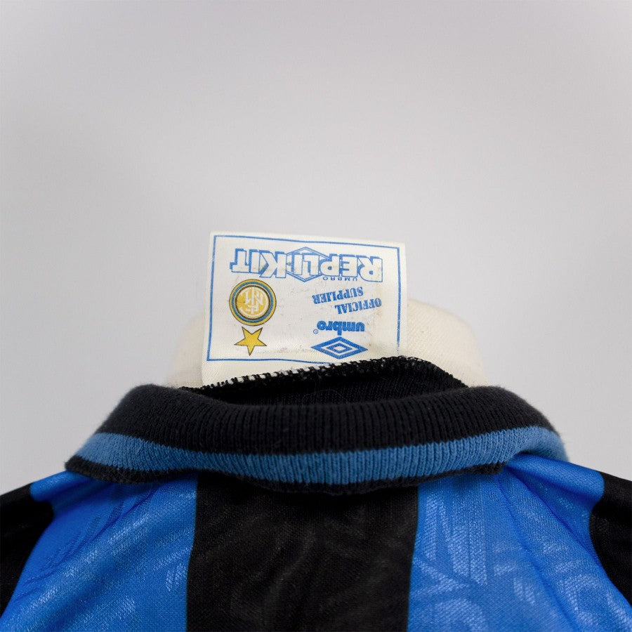 MAGLIA HOME INTER UMBRO FITGAR 1991/1992 by UMBRO - Le 7 sorelle (8)