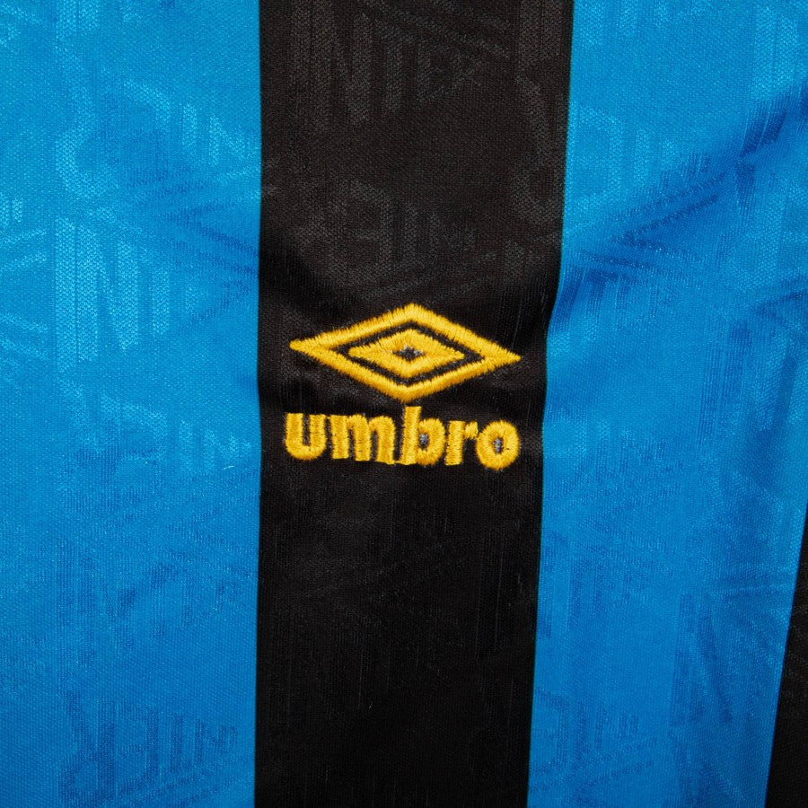 maglia home inter umbro N7 1991/1992 by UMBRO - Home (4)