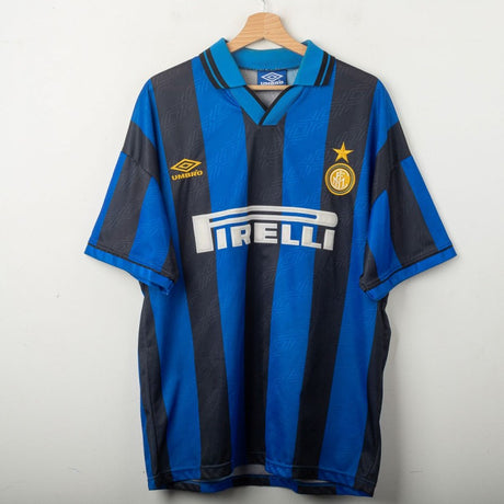 Maglia Home Inter Umbro Roberto Carlos 6 1996/1997 by UMBRO - Home (2)