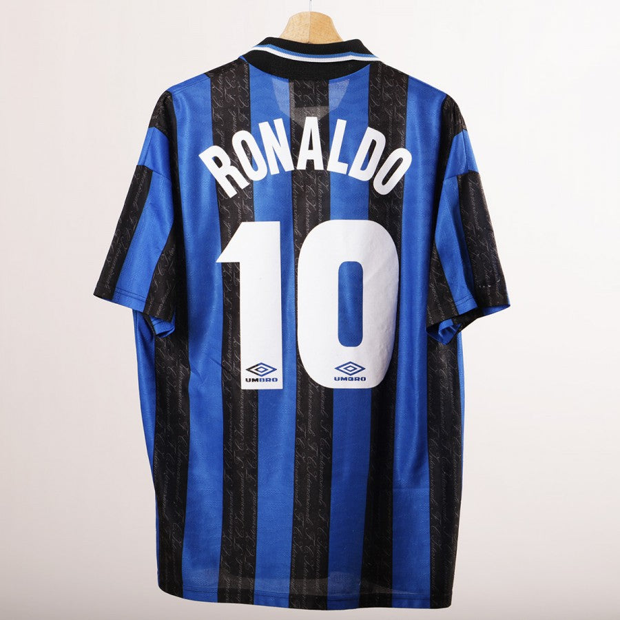 MAGLIA HOME INTER UMBRO RONALDO N10 1997/1998 by UMBRO - Home