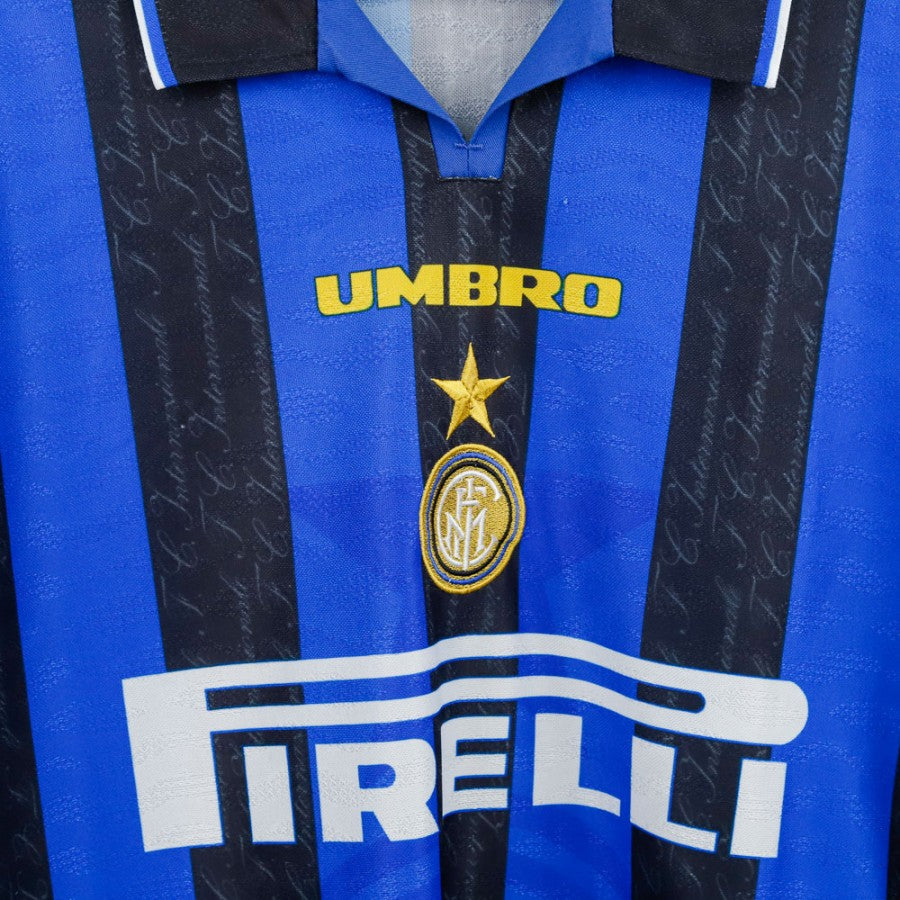 Inter Umbro Zanetti 4 1995/1996 Home Shirt