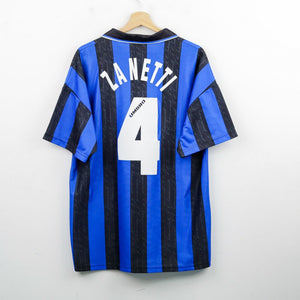 maglia home inter umbro zanetti 4 1995/1996 by UMBRO - Home