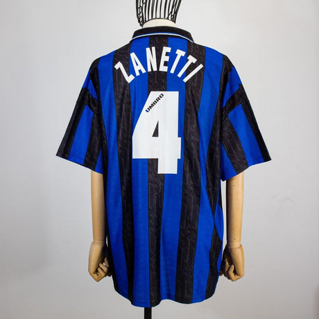 MAGLIA HOME INTER UMBRO ZANETTI N4 1996/1997 by UMBRO - Le 7 sorelle