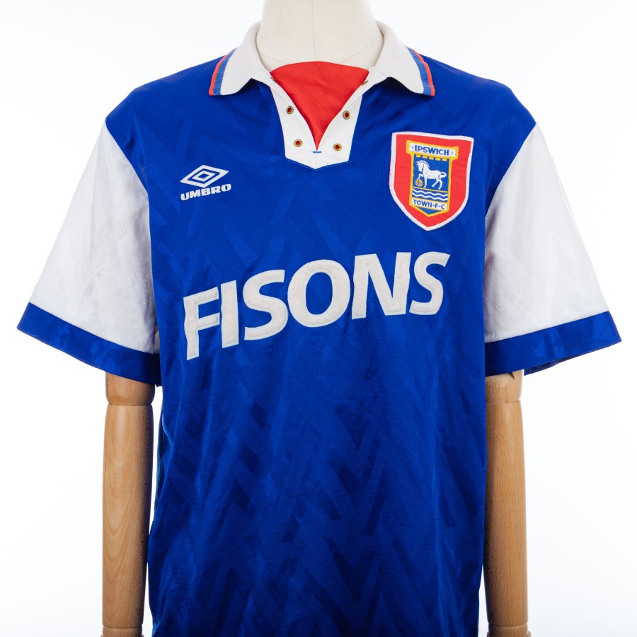 Maglia Home Ipswich Town Umbro 1992/1993 by UMBRO - Home (8)
