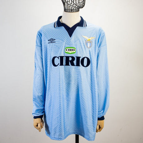 MAGLIA HOME LAZIO SIGNORI 11 ML 1996/1997 by UMBRO - Le 7 sorelle (2)