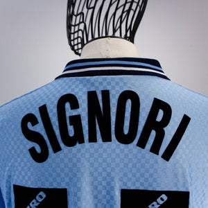 MAGLIA HOME LAZIO SIGNORI 11 ML 1996/1997 by UMBRO - Le 7 sorelle (5)