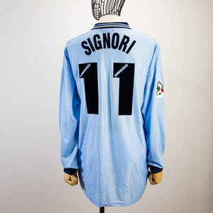 MAGLIA HOME LAZIO SIGNORI 11 ML 1996/1997 by UMBRO - Le 7 sorelle