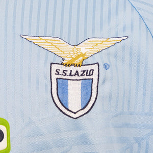 MAGLIA HOME LAZIO UMBRO 1997/1998 ML 2 NEGRO by UMBRO - Le 7 sorelle (5)