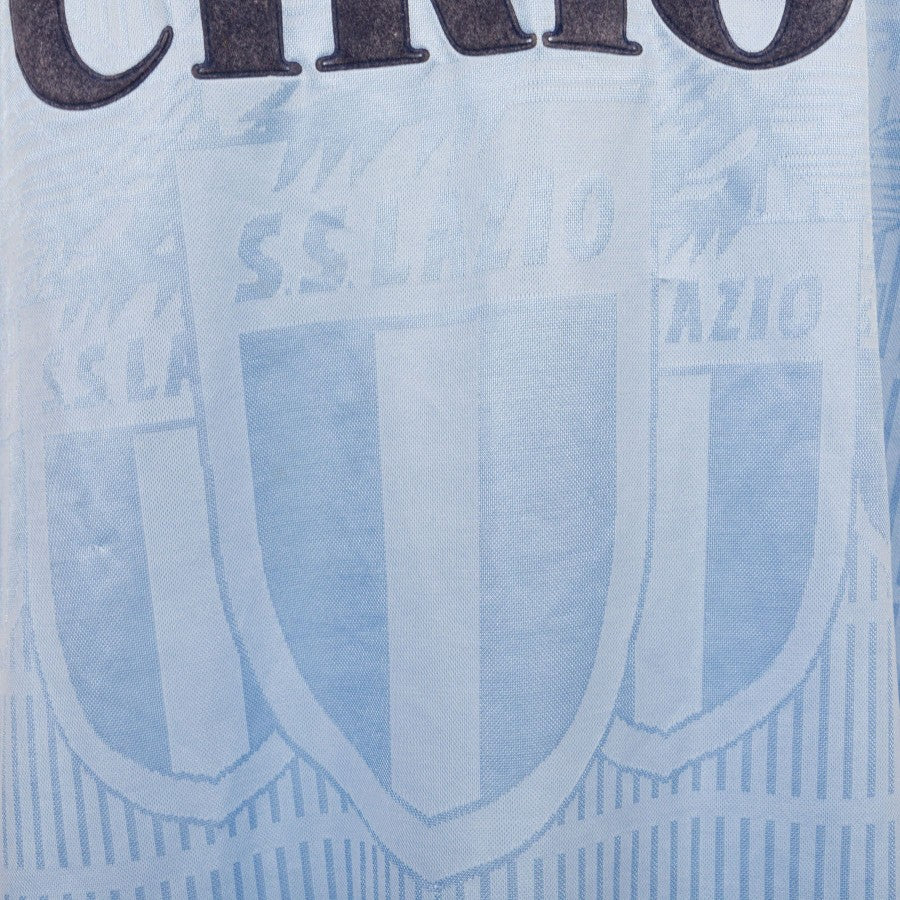 MAGLIA HOME LAZIO UMBRO 1997/1998 ML 2 NEGRO by UMBRO - Le 7 sorelle (6)