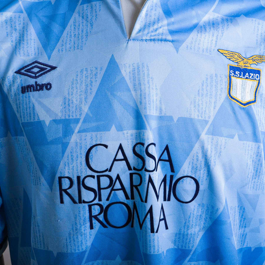 MAGLIA HOME LAZIO UMBRO N4 1989/1990 by UMBRO - Home (3)