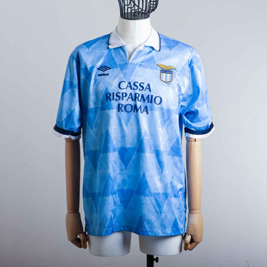 LAZIO HOME JERSEY UMBRO 1990/1991