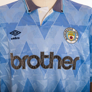 maglia home manchester city umbro 1989/1990 by UMBRO - Home (7)
