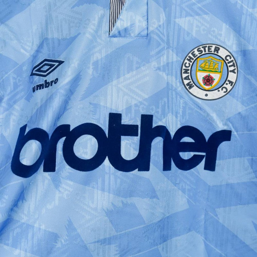 maglia home manchester city umbro 1992/1993 by UMBRO - Home (12)
