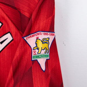 maglia home manchester united Cantona 7 1996/1997 by UMBRO - Home (5)