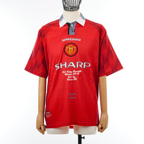 Maglia Home Manchester United  Umbro Cantona 7 1995/1996  by UMBRO - Home (2)