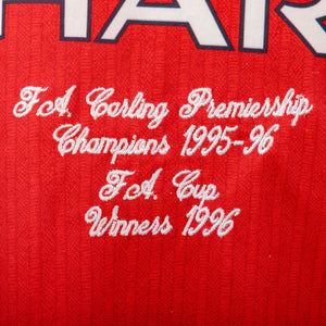 Maglia Home Manchester United  Umbro Cantona 7 1995/1996  by UMBRO - Home (5)