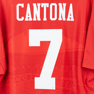 maglia home manchester united umbro cantona 7 1995/1996 by UMBRO - Home (6)